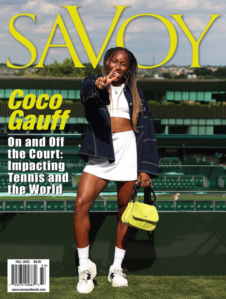 Savoy Fall 2023 - Coco Gauff Cover | Savoy Magazine
