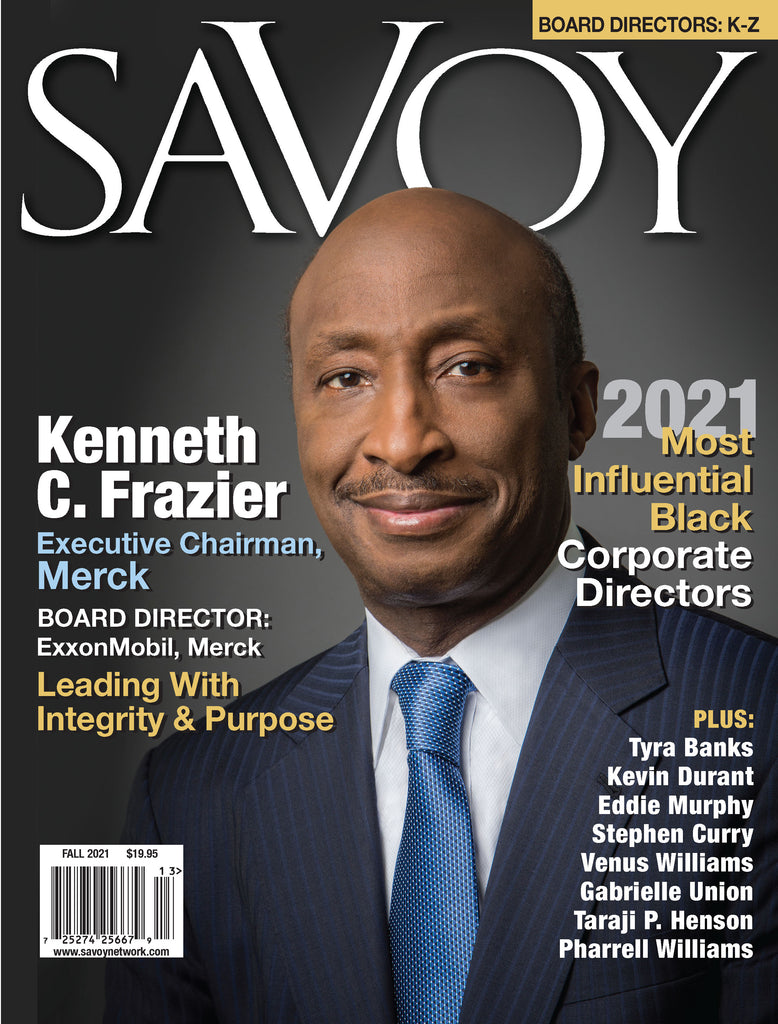 Savoy Magazine - Fall 2021 - Most Influential Black Corporate Directors (Two Issue Pack)